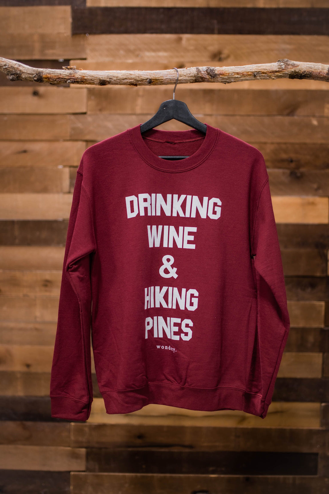 Drinking Wine Crewneck (Oops) - dermovitalia