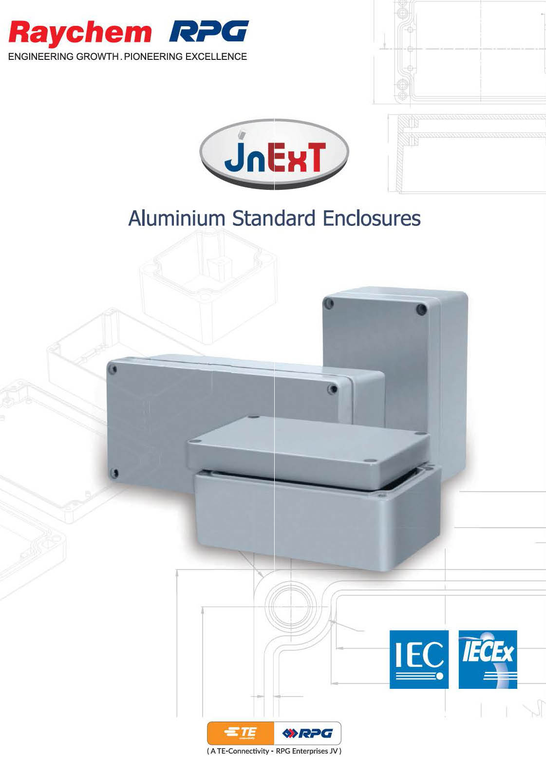 Raychem RPG - IP68 Aluminum Standard Enclosures