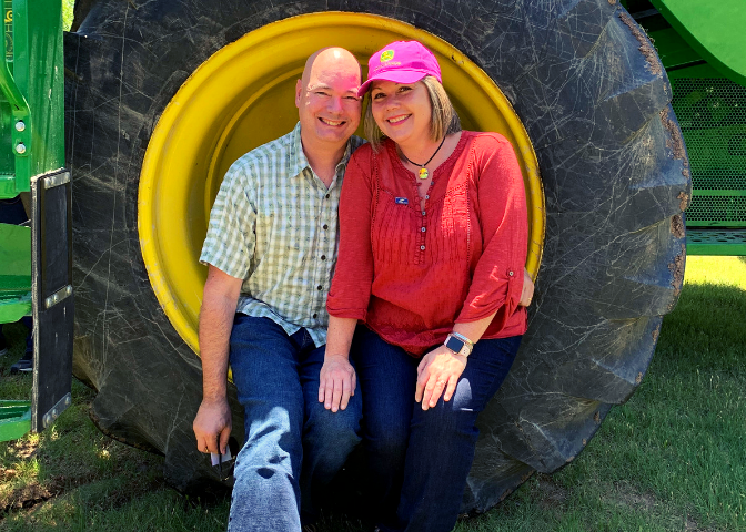 Suzy and Clark at the National Festival of Breads