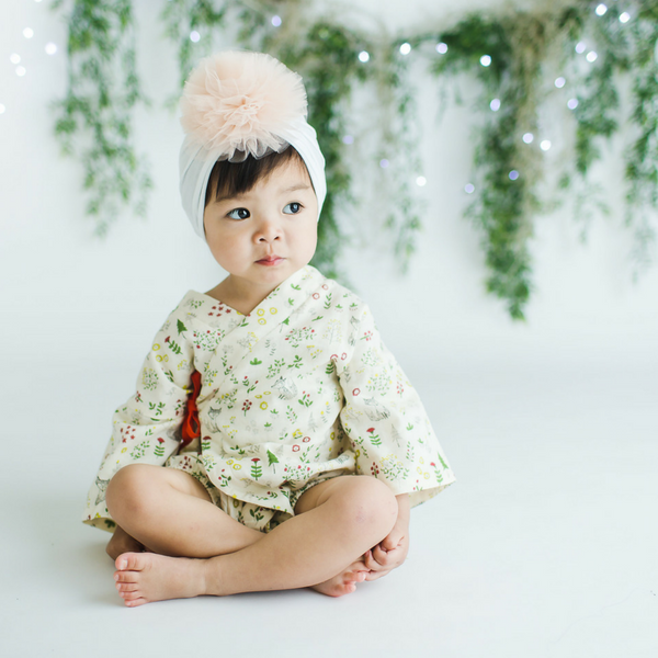 kimono romper baby