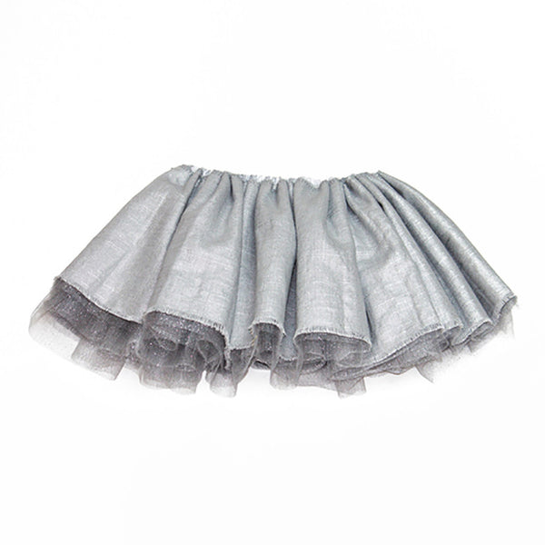 silver tutu baby