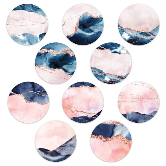 Medtronic Rose Gold Mix Design Patches - 10 Pack