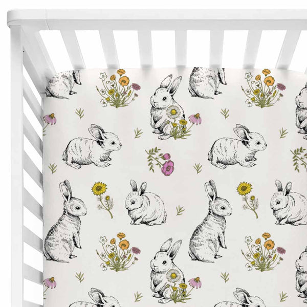 bunny crib set