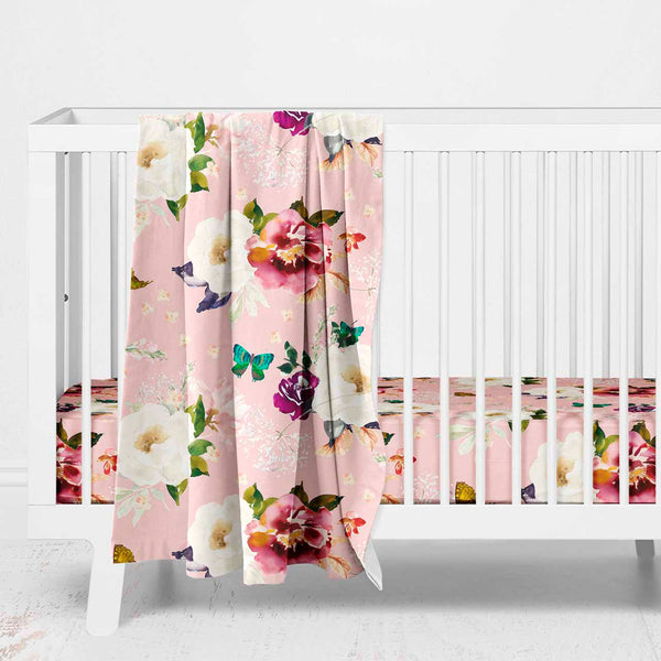 baby girl crib sheet sets