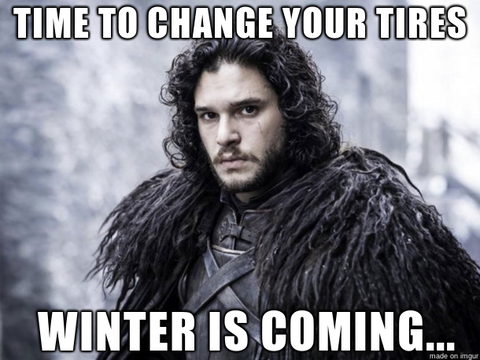 Winter is Coming Meme in Preparing your vehicle for winter [storage] post