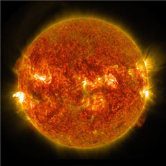 DetailNet image of sun's radiation. Automotive UV Protection