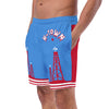 H-Town Luv Ya Blue Men's Swim Trunks