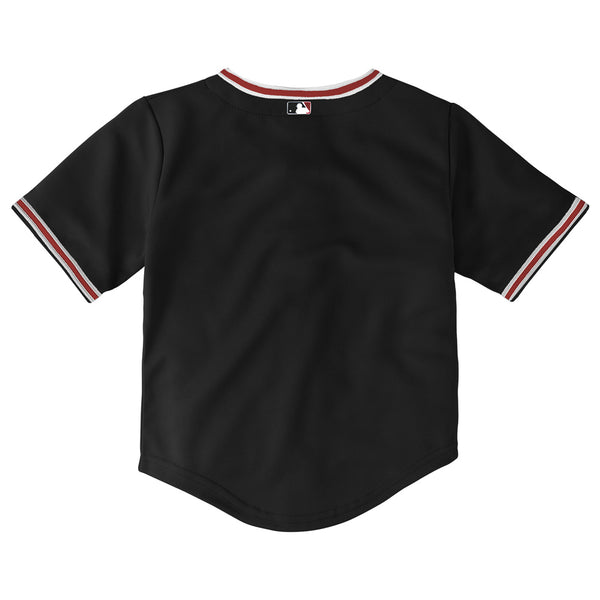 Nike Youth MLB Dri-Fit 1-Button Pullover Jersey N383 / Ny83 Arizona Diamondbacks Red