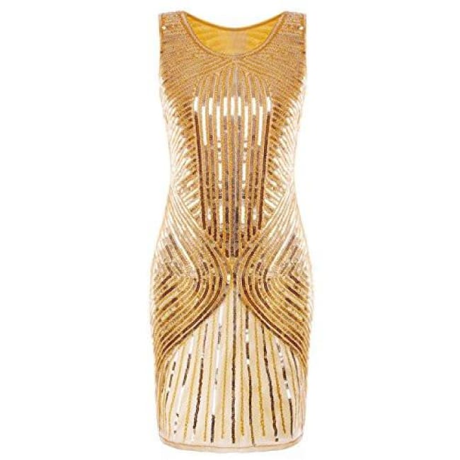 flapper evening dress