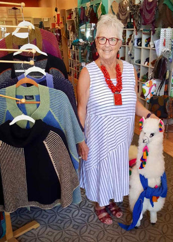 Sedona Knit Wits owner Linda Kimberly