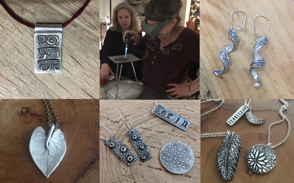 Silver Metal Clay Classes MA - Heart and Stone