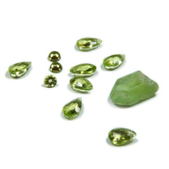 Peridot Birthstone Charms and Pendants