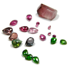 Tourmaline Birthstone Charms and Pendants