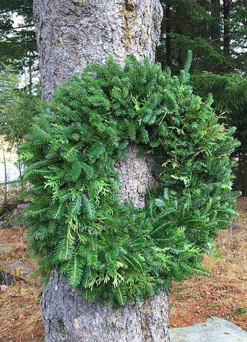 giant wreath for building