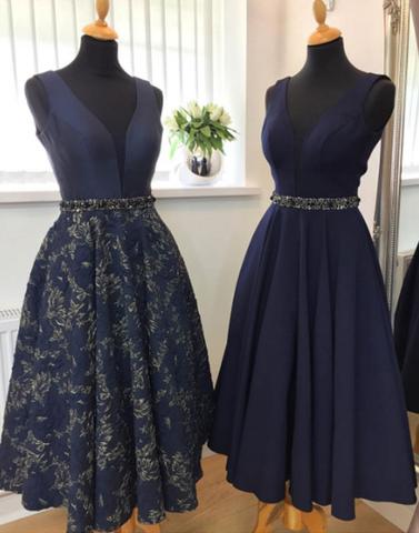 cute dark blue dresses