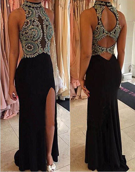 unique black formal dresses