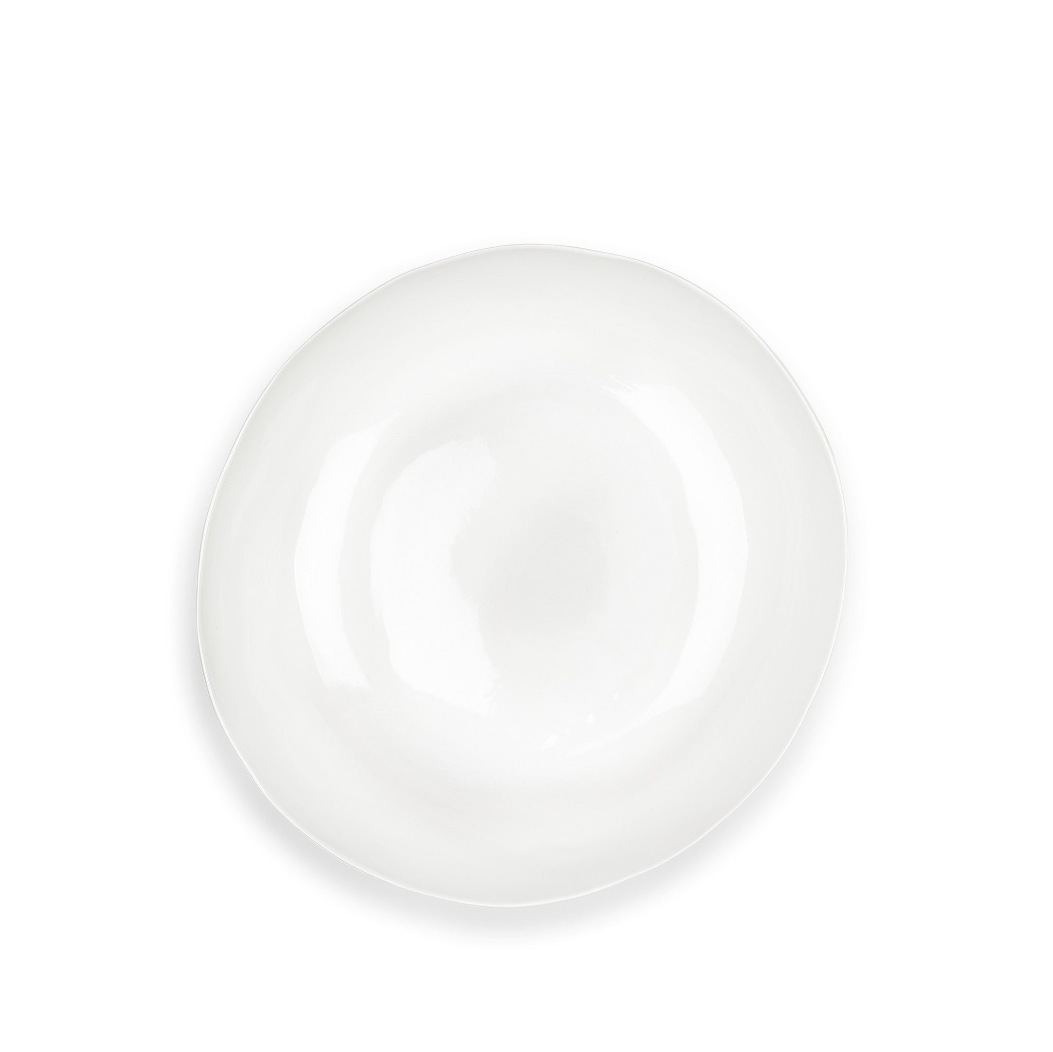 Summerill & Bishop Handmade 23cm Porcelain Soup Bowl with Plain Rim