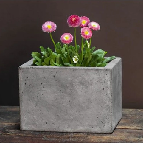 Small Geo Planter - Set of Four by outdoor art pros