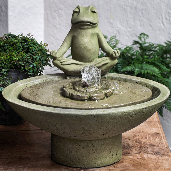 Garden Terrace Meditation Water Fountain