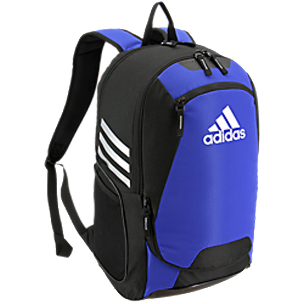 adidas blue and black backpack