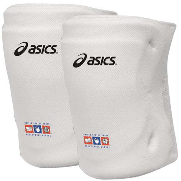 asics white knee pads