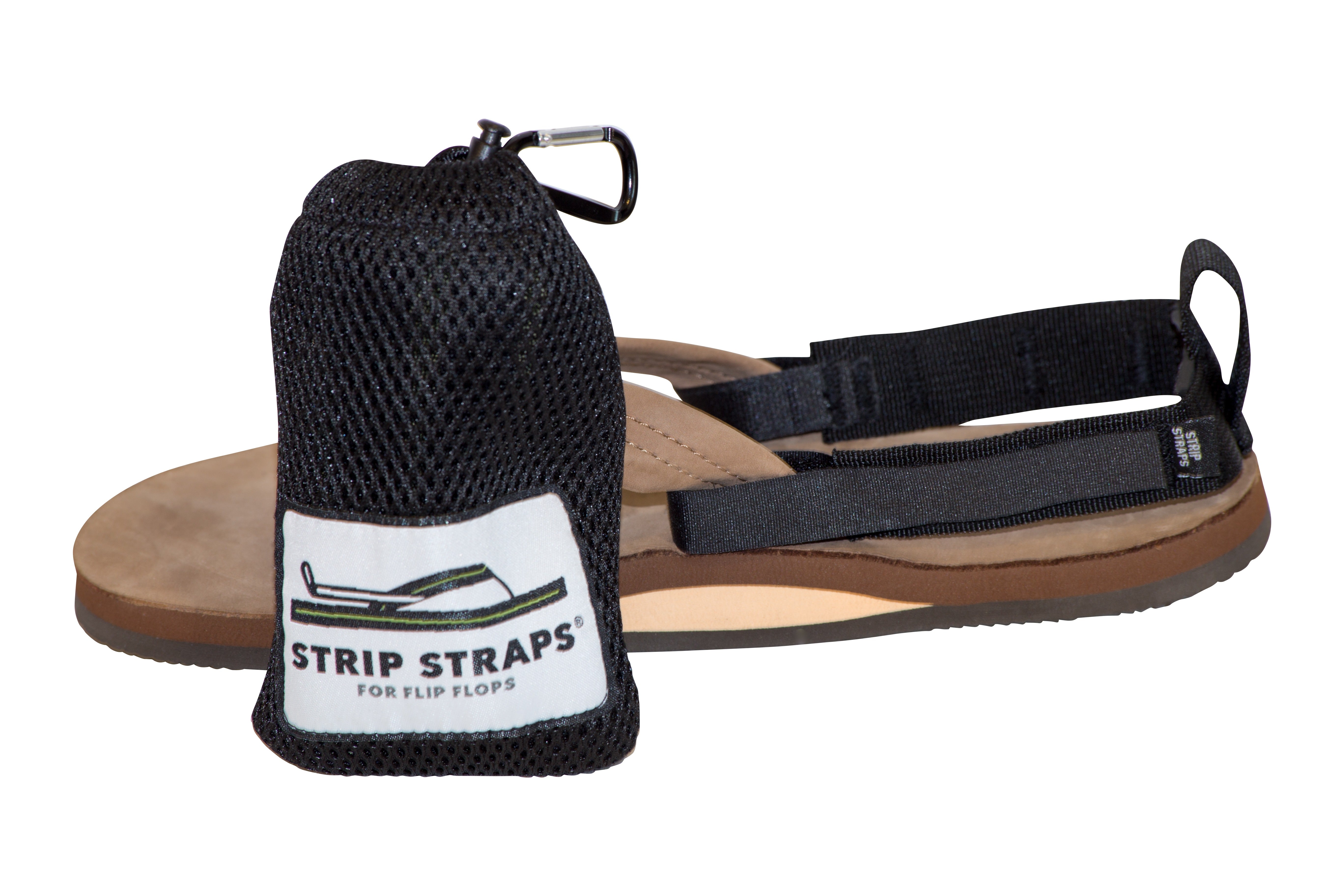 flip flops with strap in back