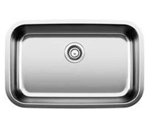 30 Inch Stainless Steel Undermount Single Bowl Kitchen Sink Zero