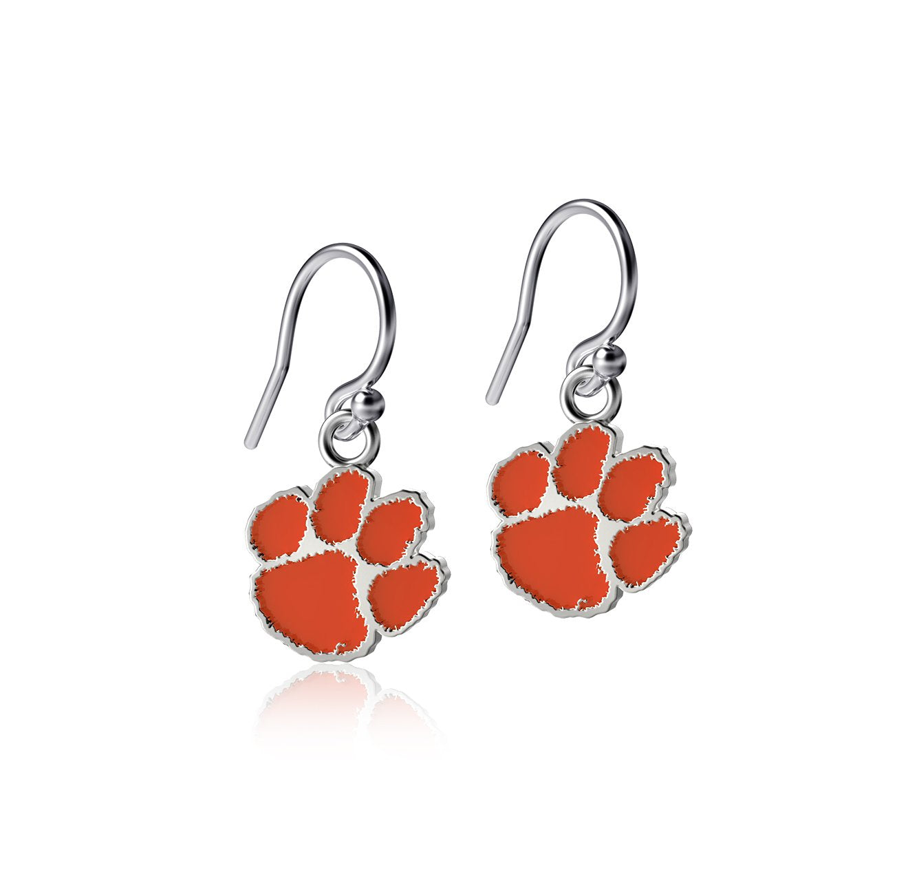 Clemson University Dangle Earrings - Enamel