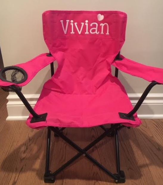 personalized baby beach chair