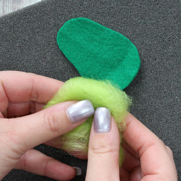 Hawthorn Handmade Needle Felted Avocado Tutorial