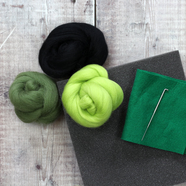 Hawthorn Handmade Needle Felting Avocado Tutorial