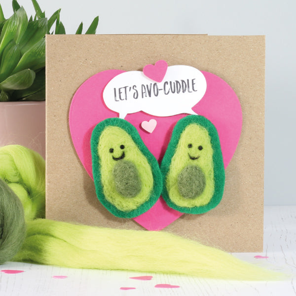 Hawthorn Handmade Needle Felted Avocado Tutorial