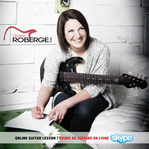 École de guitare spécialisée Christine Roberge 