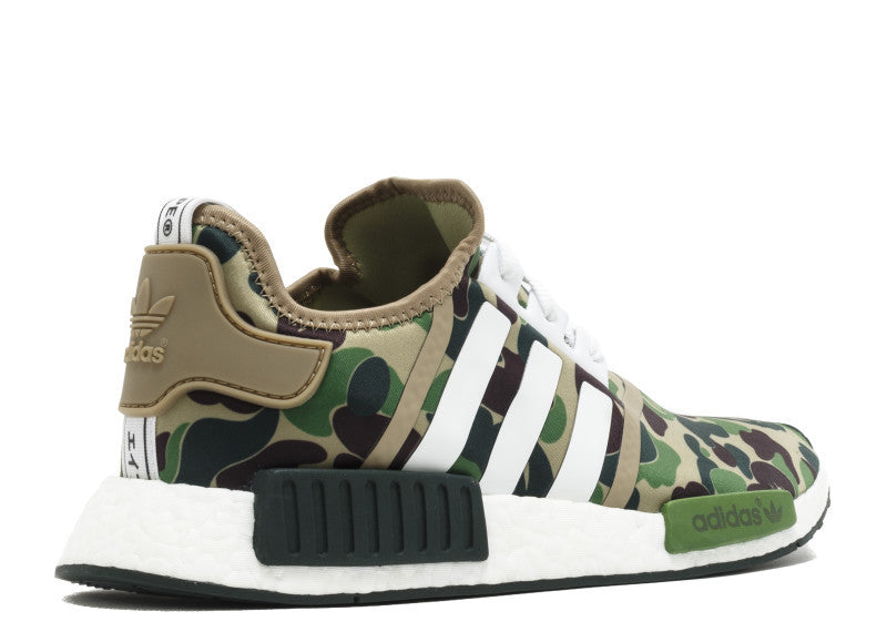 Adidas x Bape NMD R1 Olive Camo – Kickzr4us