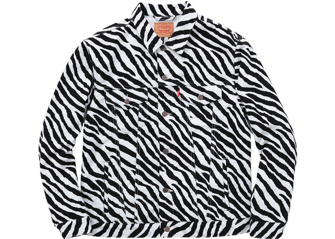 supreme zebra jacket