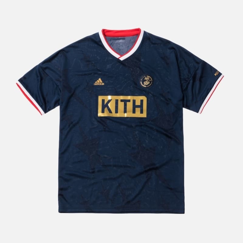 kith x adidas soccer game jersey