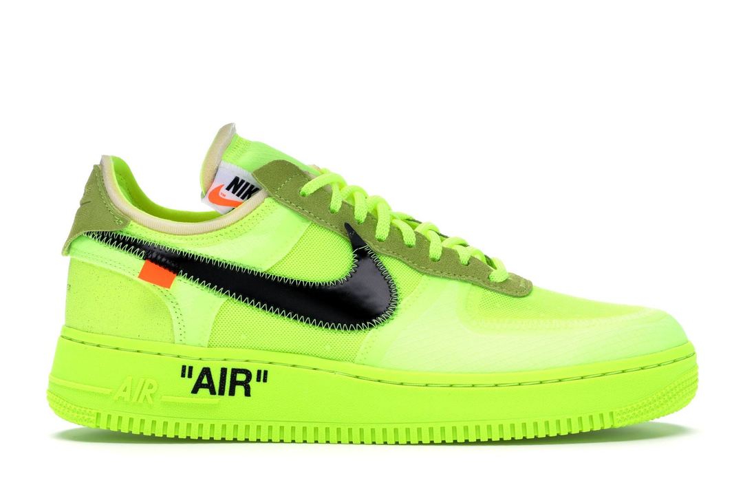 nike air force 1 low white hyper jade volt