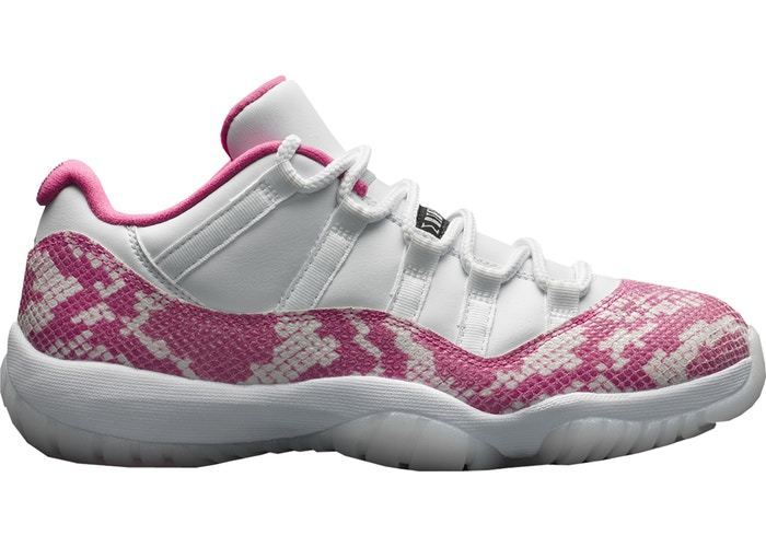 jordan 11 retro low pink snakeskin