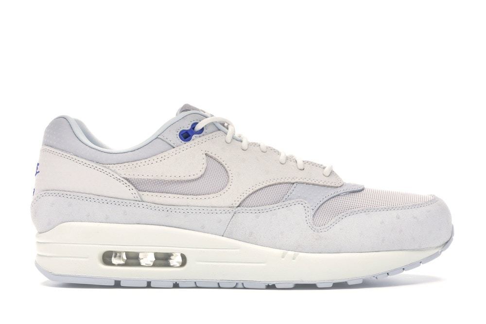 air max 1 pure platinum racer blue