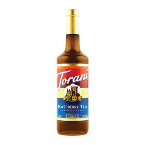 Torani 363150 Raspberry Tea Syrup (SET OF 12 PER CASE)