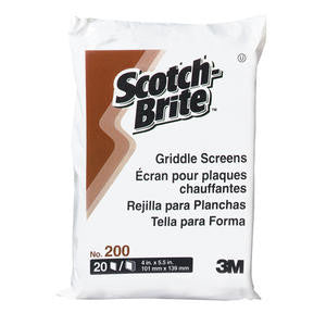 3M 200CC Scotch-Brite Griddle Screen (SET OF 200 PER CASE)