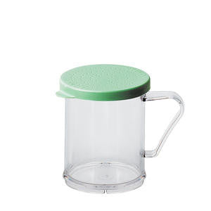 Cambro Manufacturing 96SKRF135 Camwear Shaker Fine Ground with Green Lid (1 EACH)