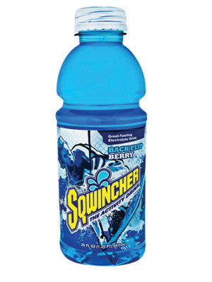 Sqwincher 030530-MB 20 Ounce Wide Mouth Ready To Drink Bottle Backflip Berry Electrolyte Drink (24 Each Per Case) (24/EA)