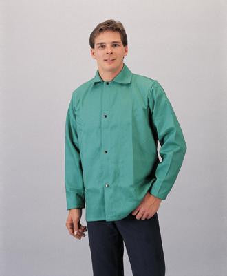 Radnor 64054961 Green Medium 30" Flame Retardant Jacket (1/EA)