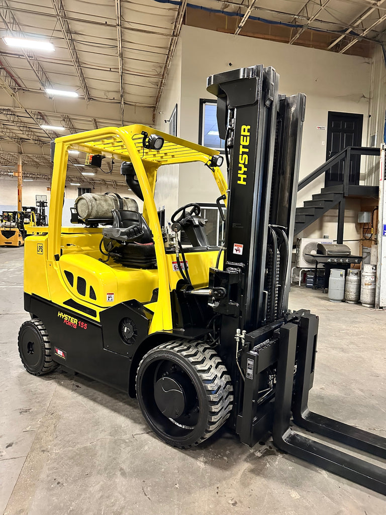 2018 Hyster S155ft 15500 Lb Lp Gas Forklift Cushion 102208 3 Stage