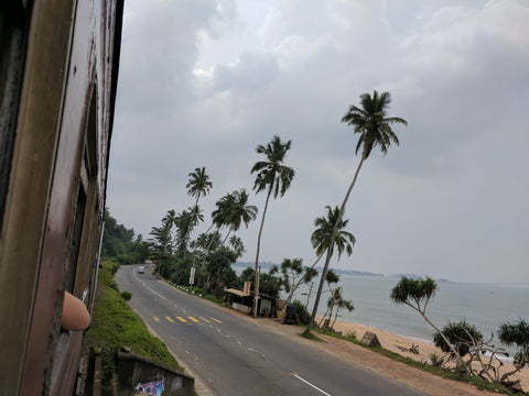 Train ride to Colombo