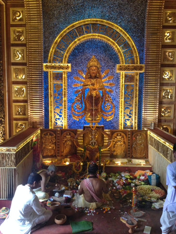 A particularly beautiful Maa Durga idol