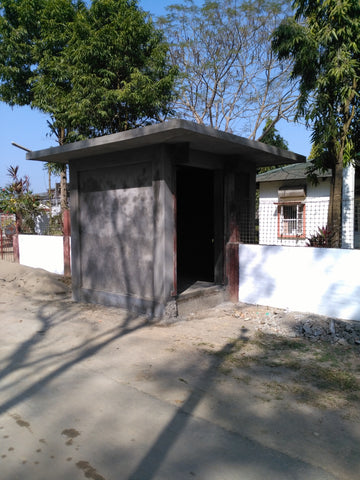 Shed for the new ATM at Chota Tingrai Tea Estate