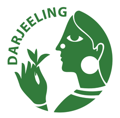 The logo for Darjeeling tea. Look for the logo to ensure you tea is authentic Darjeeling.