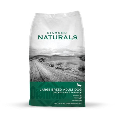 Diamond Naturals Large Breed Chicken and Rice Formula Adult Dry Dog Food